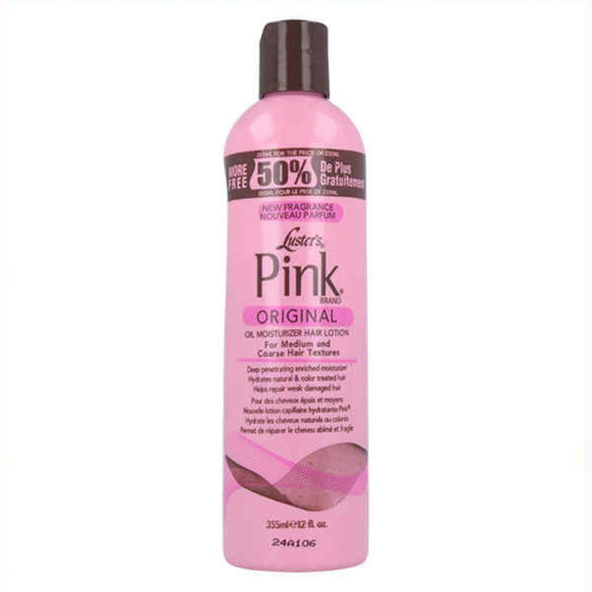 Lotion capillaire Lustre Pink Oil Moist (355 ml)