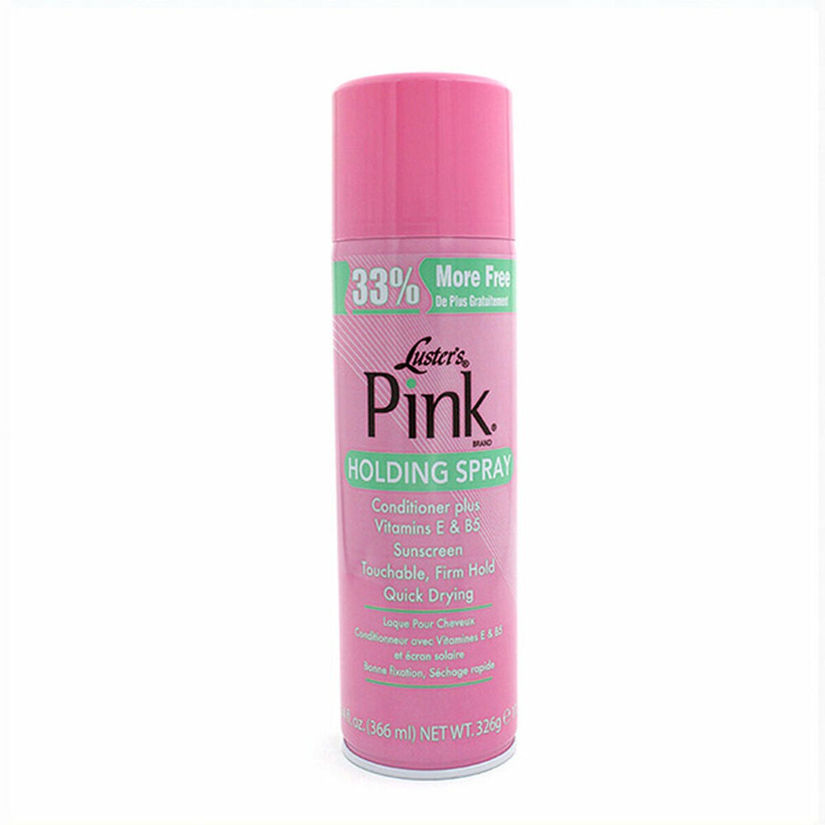 Laque pour cheveux Lustre Pink Holding (366 ml)