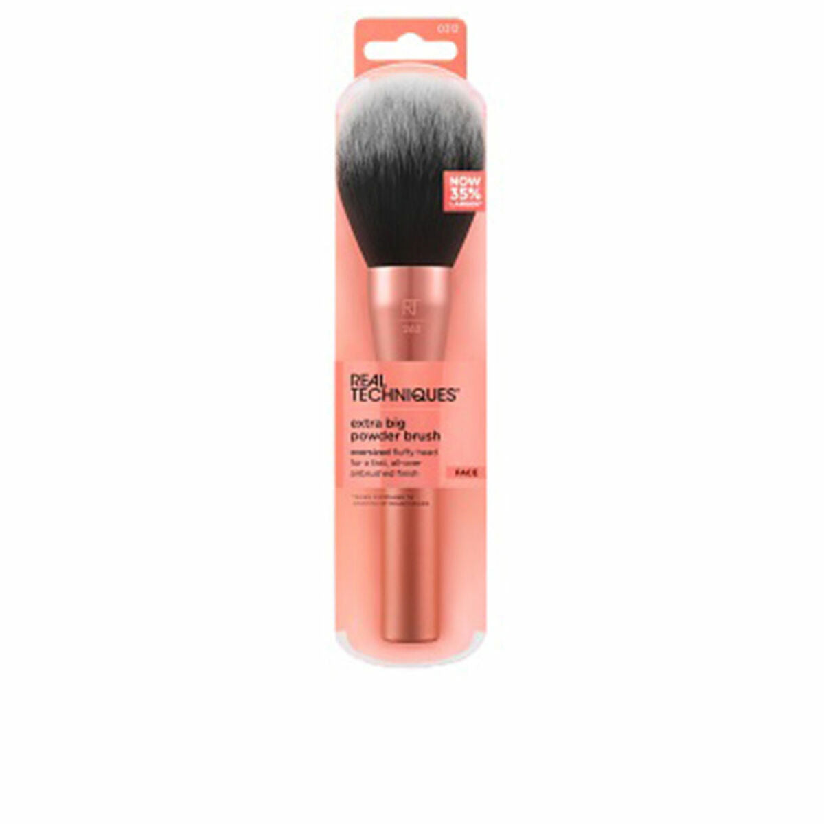Pinceau de Maquillage Extra Big Real Techniques, idéal pour un maquillage parfait, 100% végan et non testé sur les animaux.
