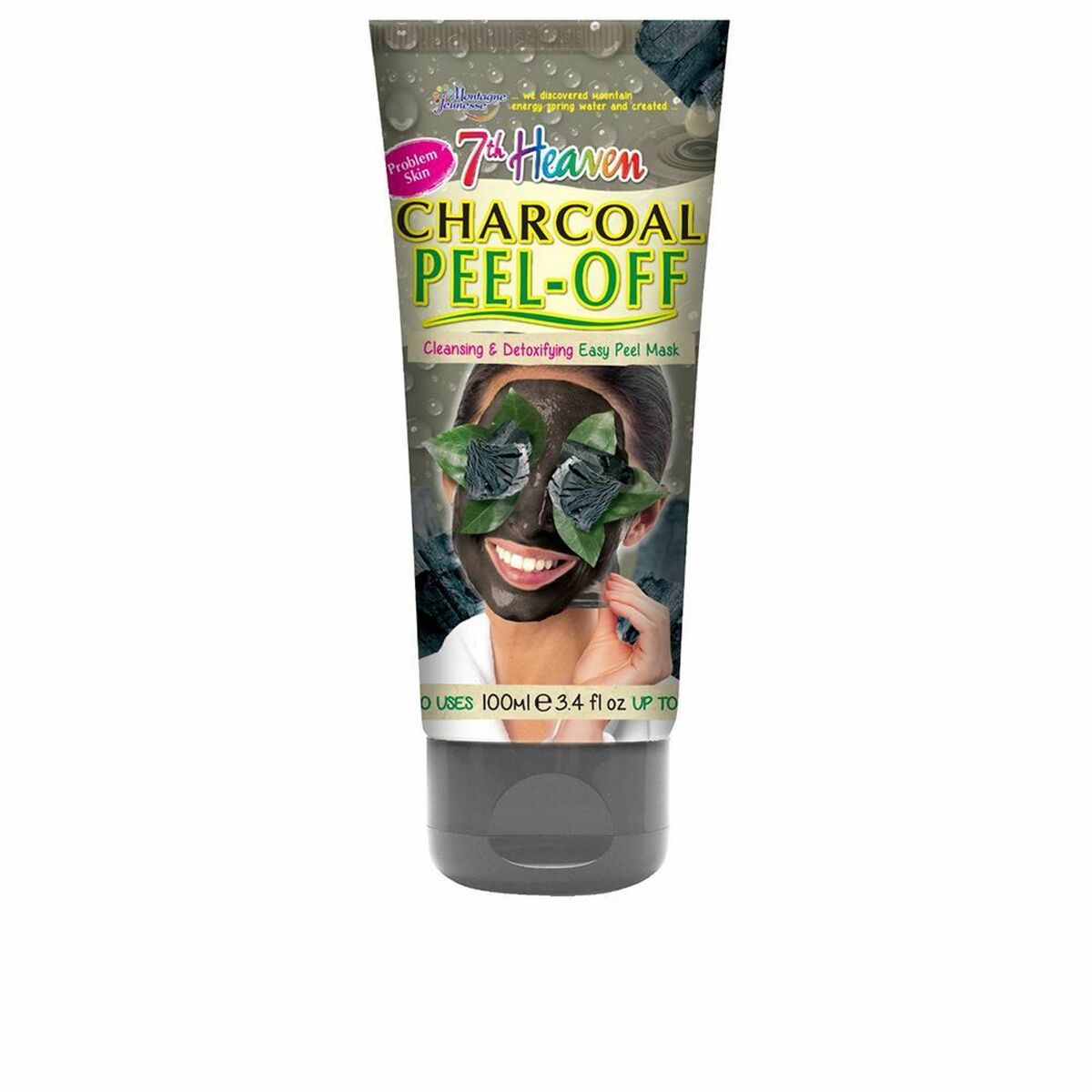 Masque Exfoliant 7th Heaven Off Charcoal 100 ml