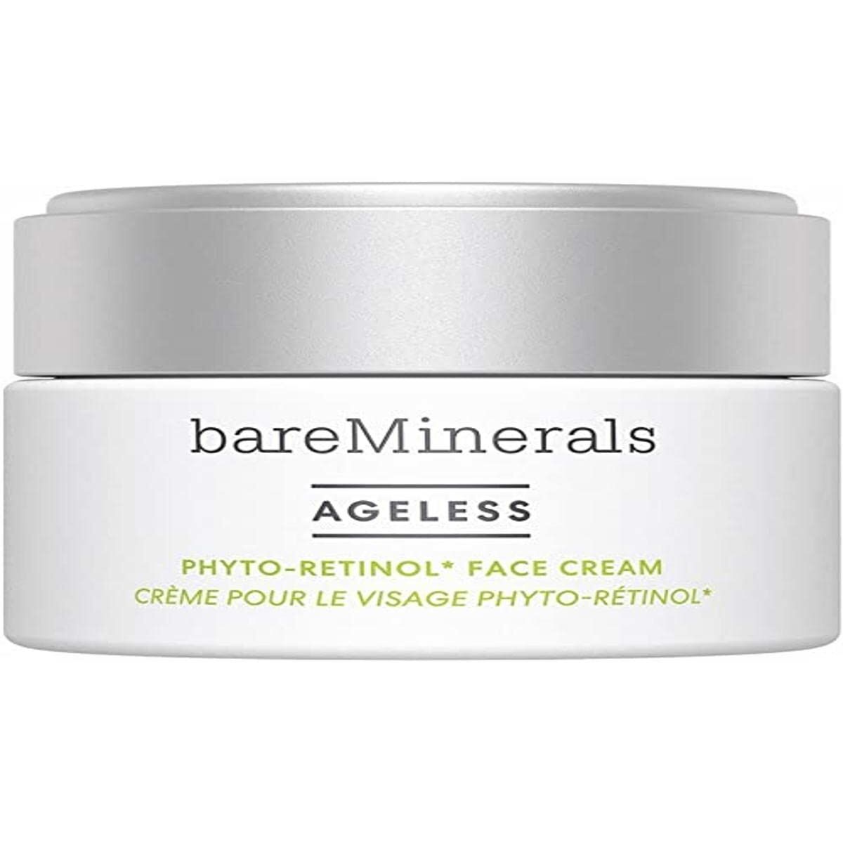 bareMinerals Ageless Phyto-Retinol Face Cream, 50 ml, vegan, cruelty-free skincare for youthful glow.