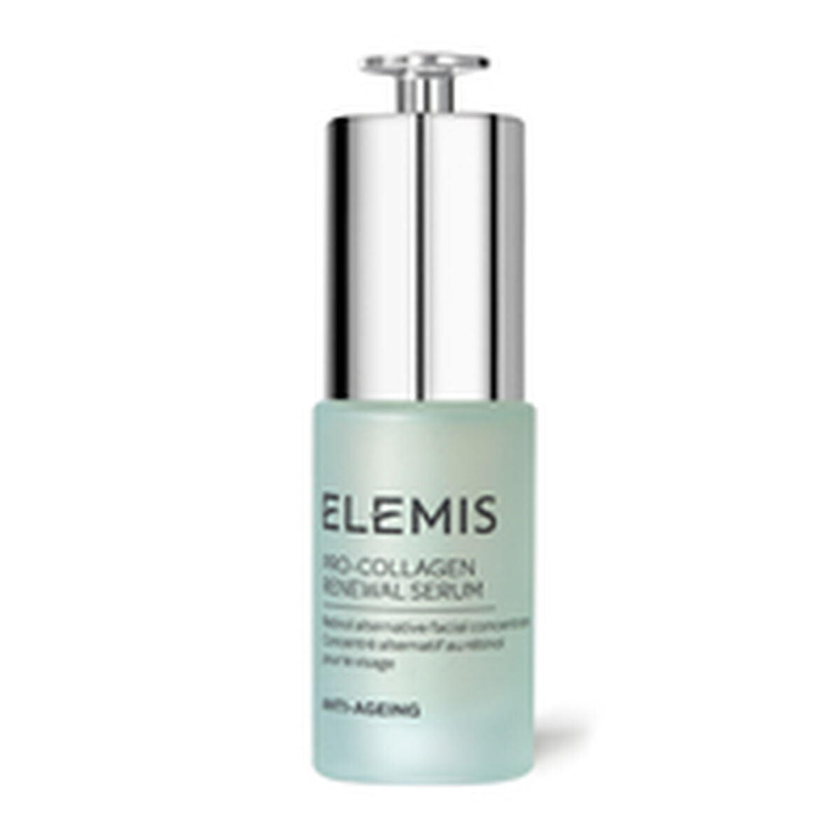 Sérum visage Elemis Collagen 15 ml, cosmétique unisexe anti-âge, texture légère pour tous types de peau.