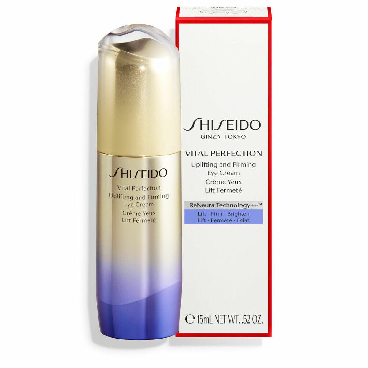 Contour des yeux Vital Perfection Shiseido liftant et raffermissant (15 ml)