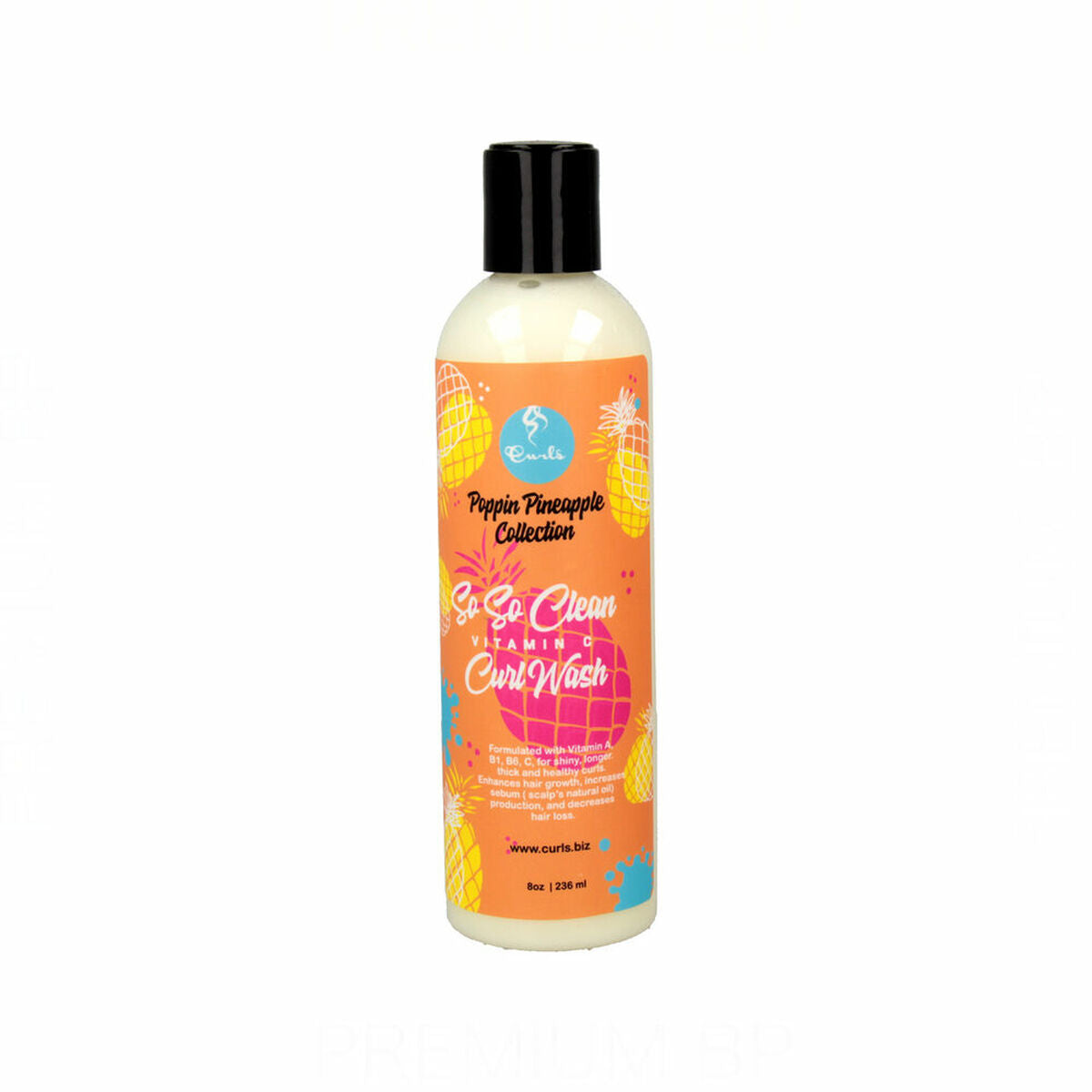 Après-shampooing boucles Poppin Pineapple Collection So So Clean Curl Wash (236 ml)