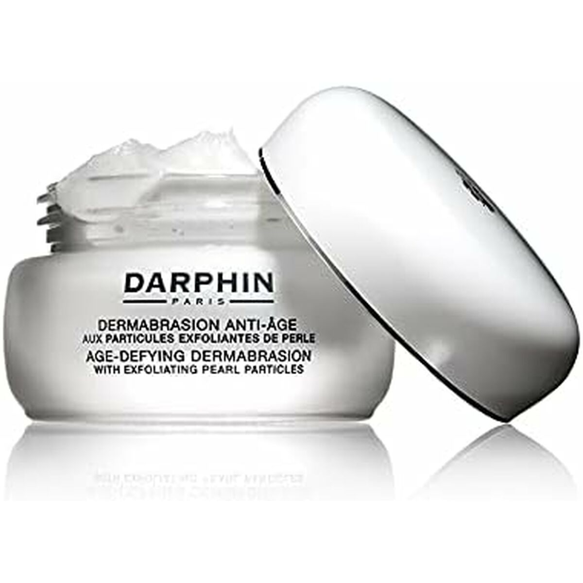 Crème de jour Darphin 50 ml, un soin anti-âge avec particules exfoliantes pour peau sensible, qualité supérieure.