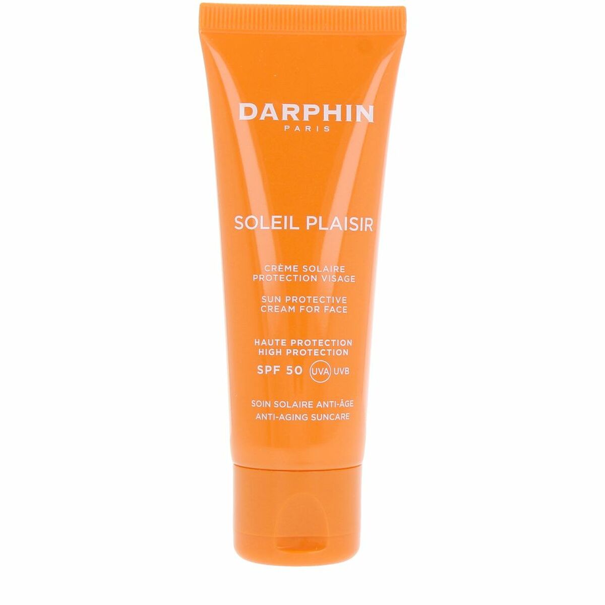 Protecteur solaire Darphin Soleil Plaisir crème visage SPF 50, protection anti-âge et hydratation