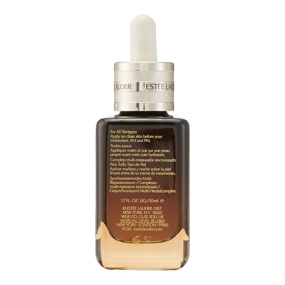 Sérum visage Estee Lauder Advanced 50ml, cosmétique idéal pour peau normale, soin anti-âge.