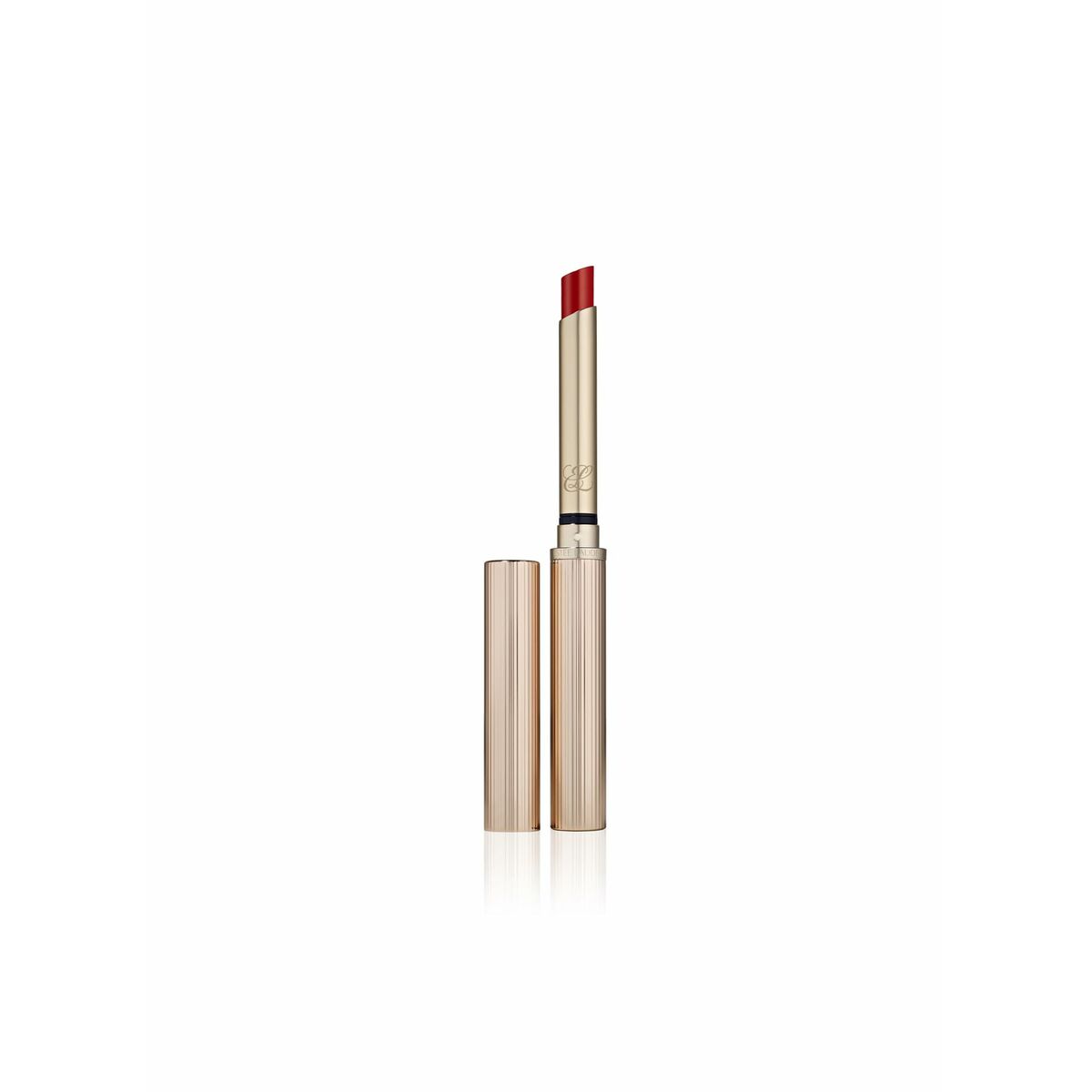 Rouge à lèvres Estee Lauder PURE COLOR, lipstick in a sleek gold case, perfect for enhancing your beauty.