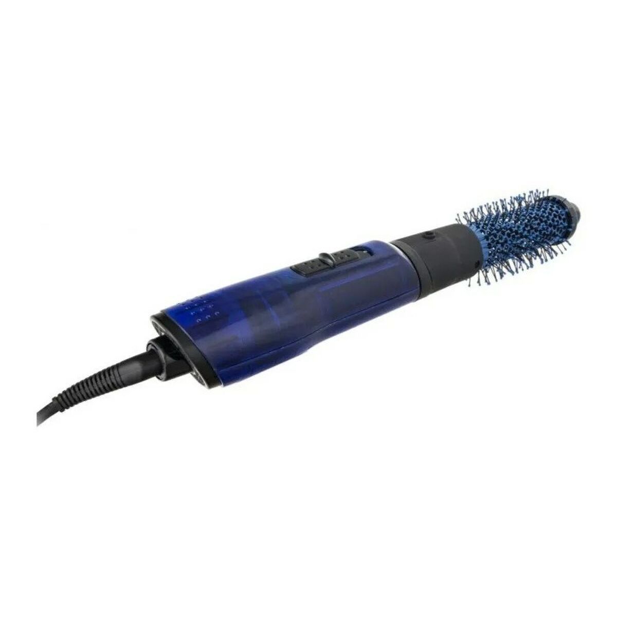 Brosse Thermique Babyliss BAB2620E en bleu et noir, 700W, longueur de câble 2,7m, idéale pour cheveux normaux.