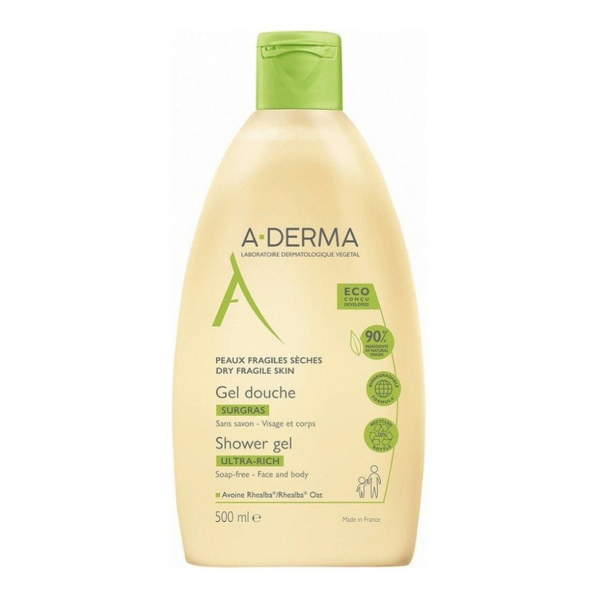 Shower Gel A-Derma Ultra Rich 500 ml (1 Unit)