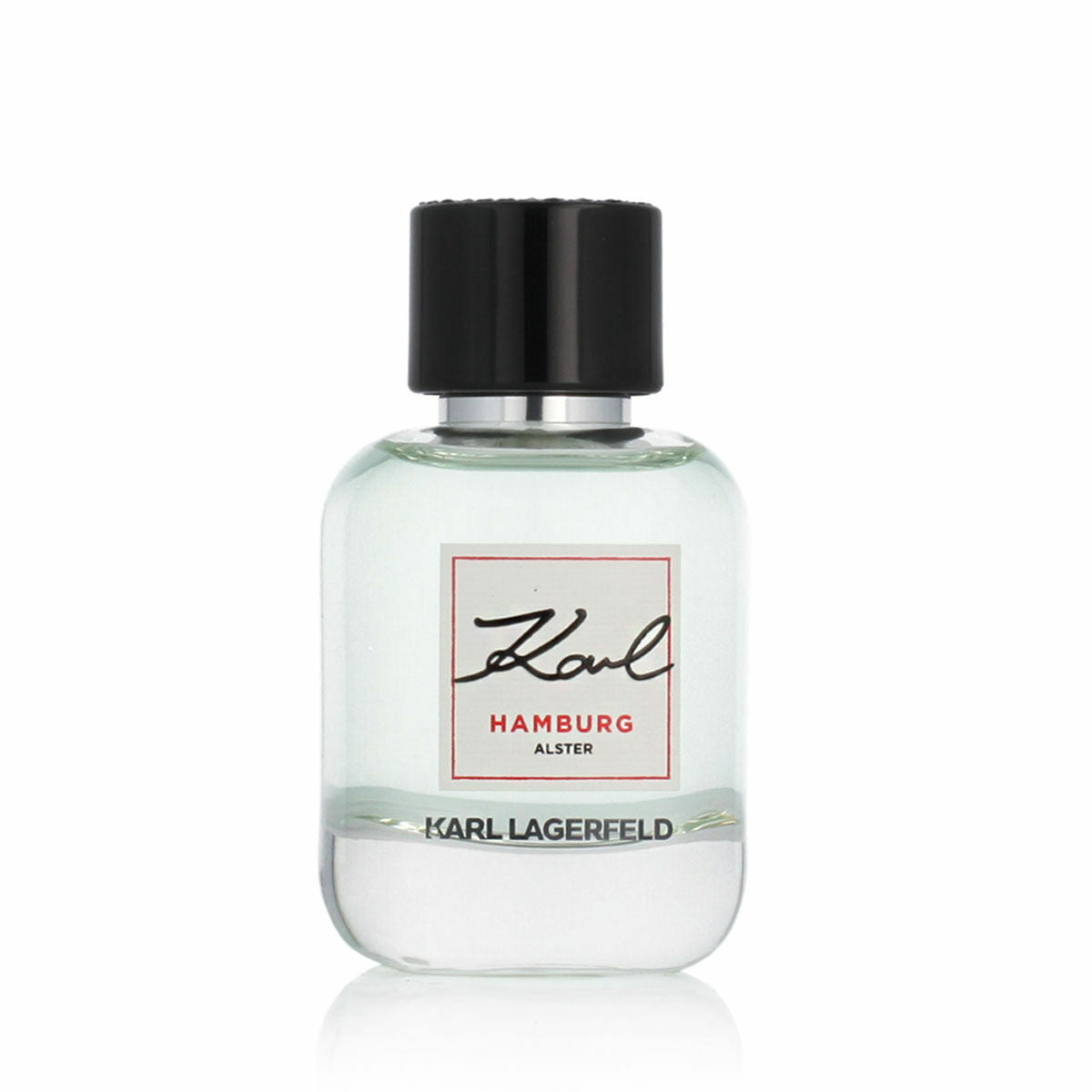 Flacon de parfum Karl Lagerfeld Hamburg Alster 60 ml, fragrance masculine authentique, EDT.