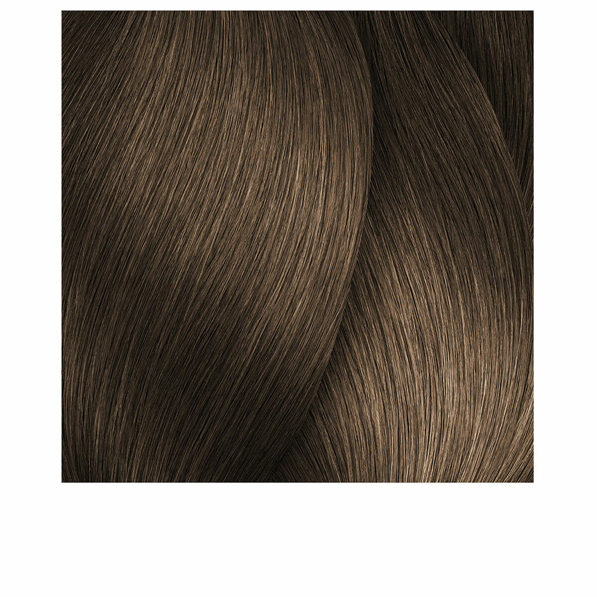Textures of smooth, dark brown hair showcasing shine and softness, suitable for hair treatment products.