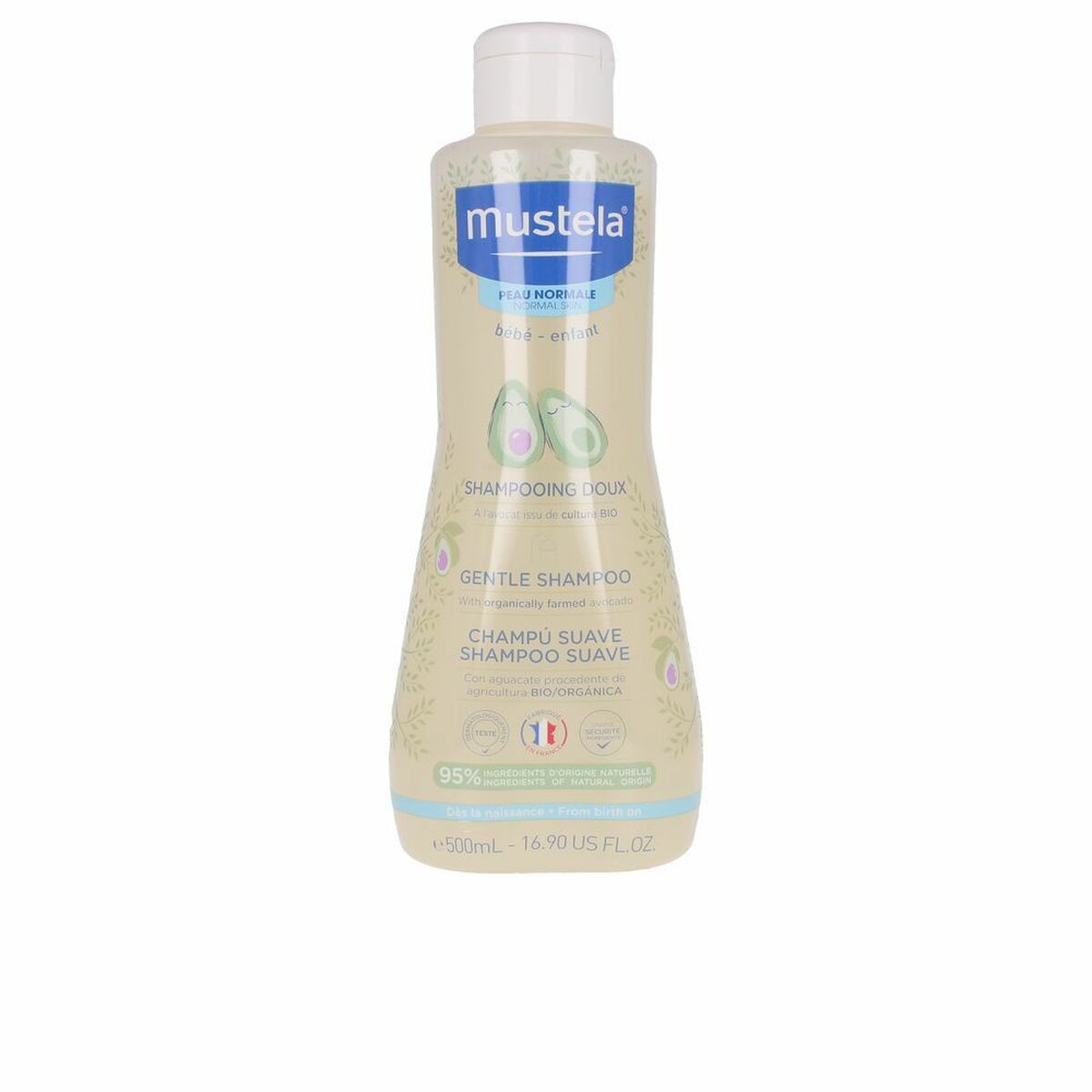 Shampoing pour enfants Mustela (500 ml)