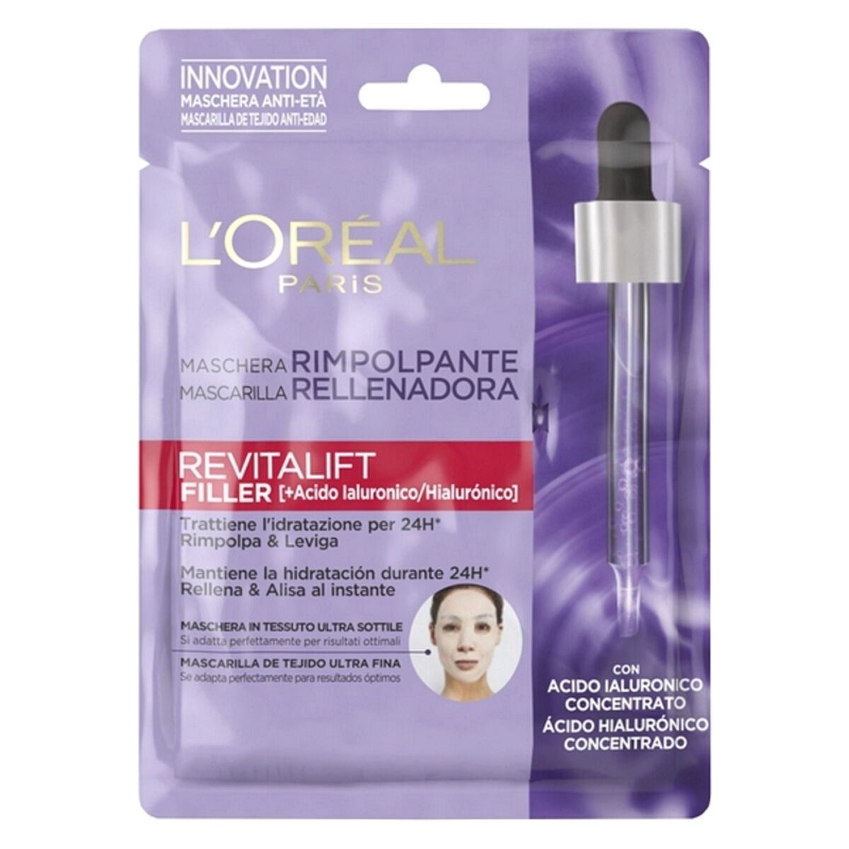 Masque facial Revitalift Filler L'Oréal Make Up (30 g)