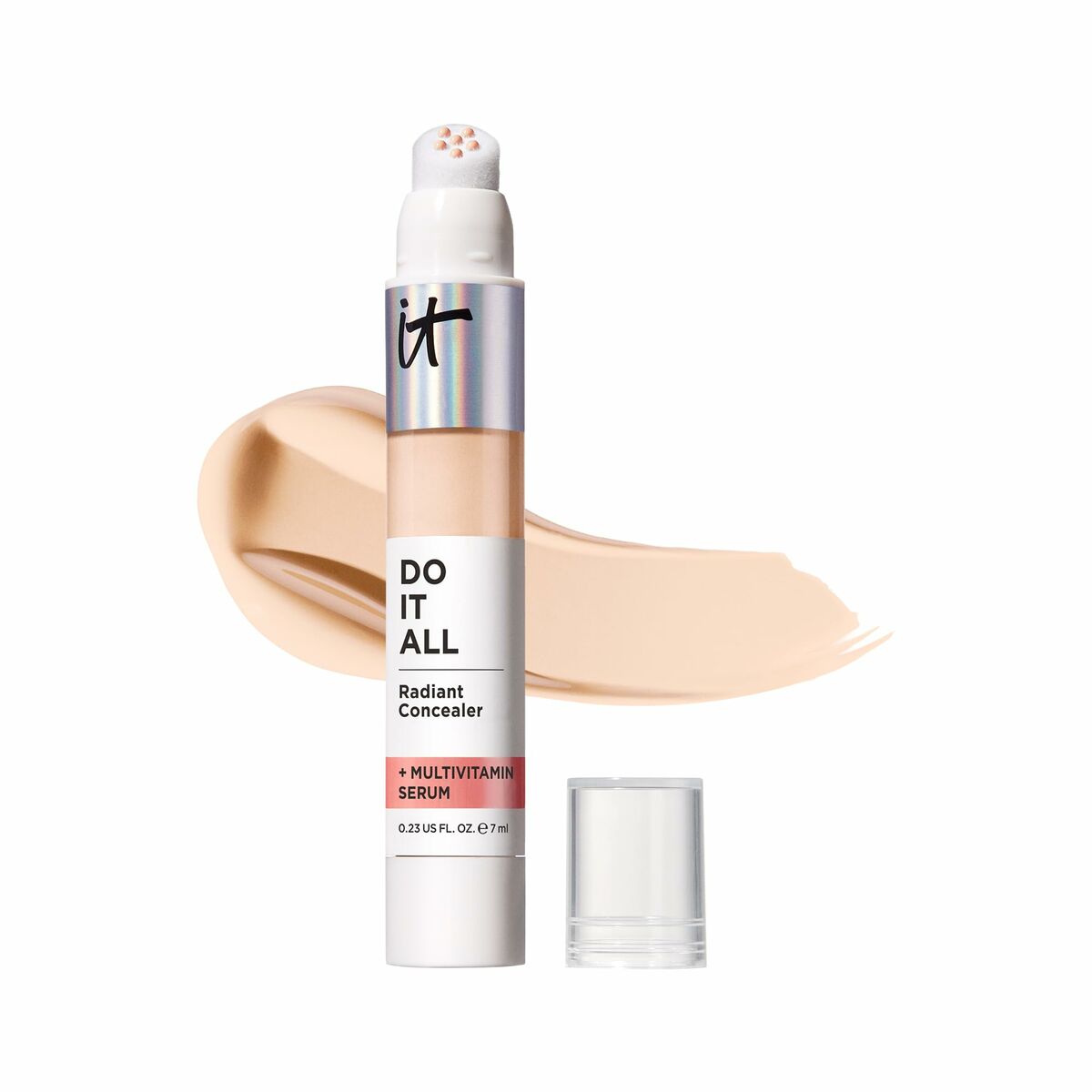 It Cosmetics DO IT ALL Radiant Concealer with Multivitamin Serum and swatch