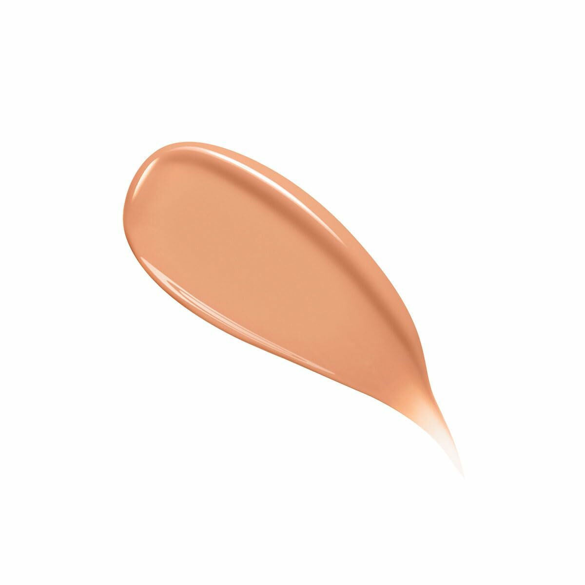 Texture swatch of Lancôme Teint Idole Ultra Wear C Nº 325c correcting concealer on a white background.