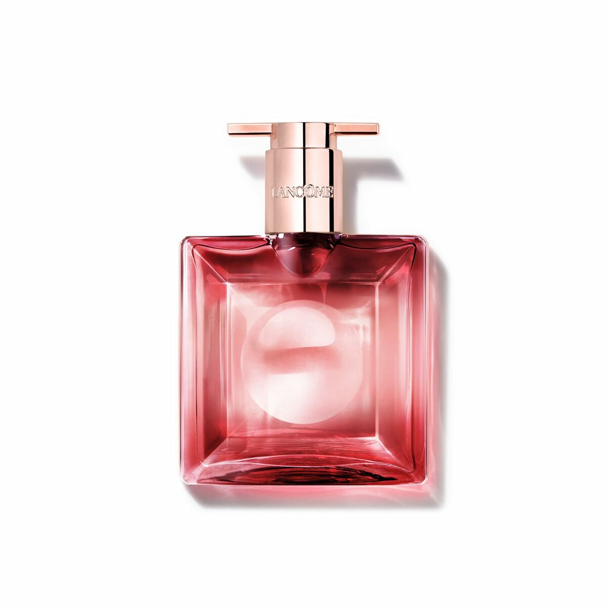 Lancôme Idôle EDP 25 ml fragrance bottle with elegant pink design, perfect for women.