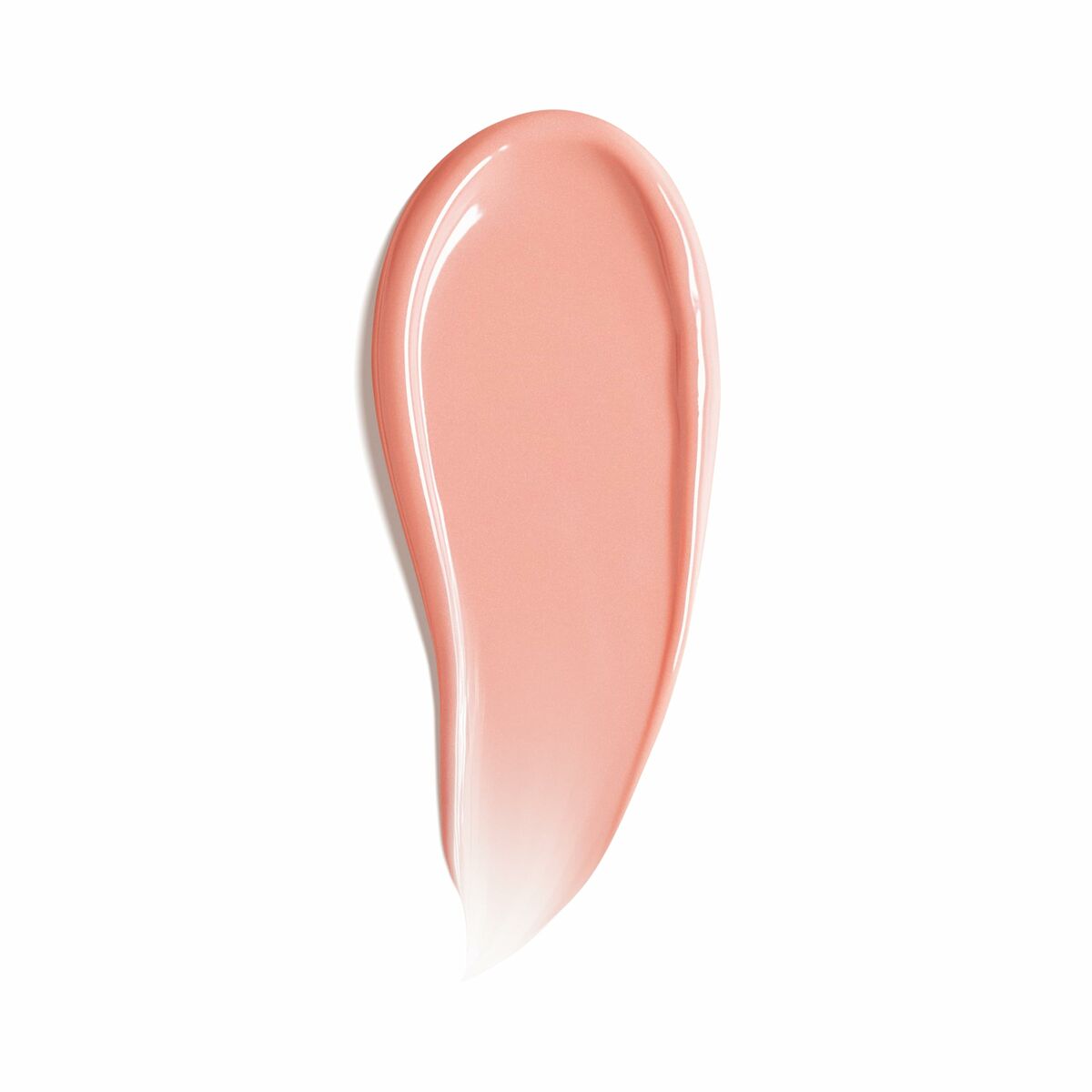 Swatch of Biotherm COLLAGEN FIT body lotion showing a smooth, peach-colored cream texture.