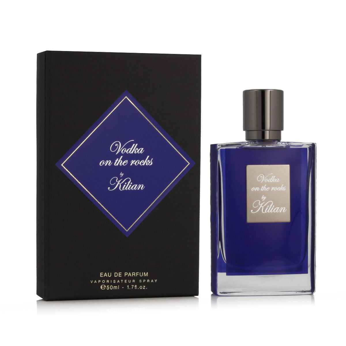 Parfum unisexe Kilian Vodka On The Rocks 50 ml avec sa boîte élégante, parfum EDP frais et unique.
