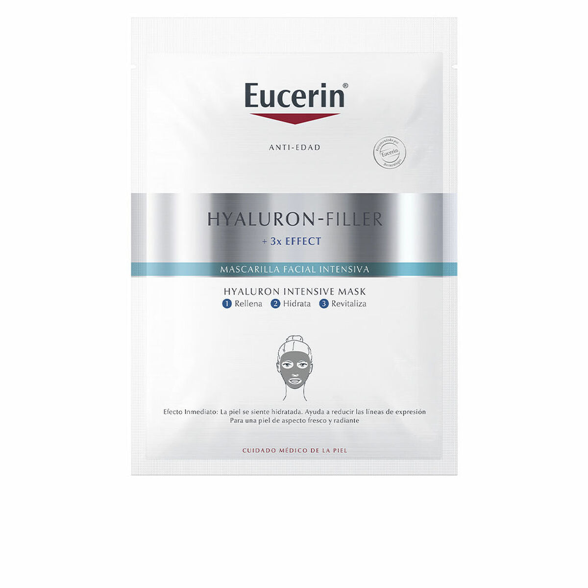 Masque Hydratant Anti-âge Eucerin Hyaluron Filler 1 Unité