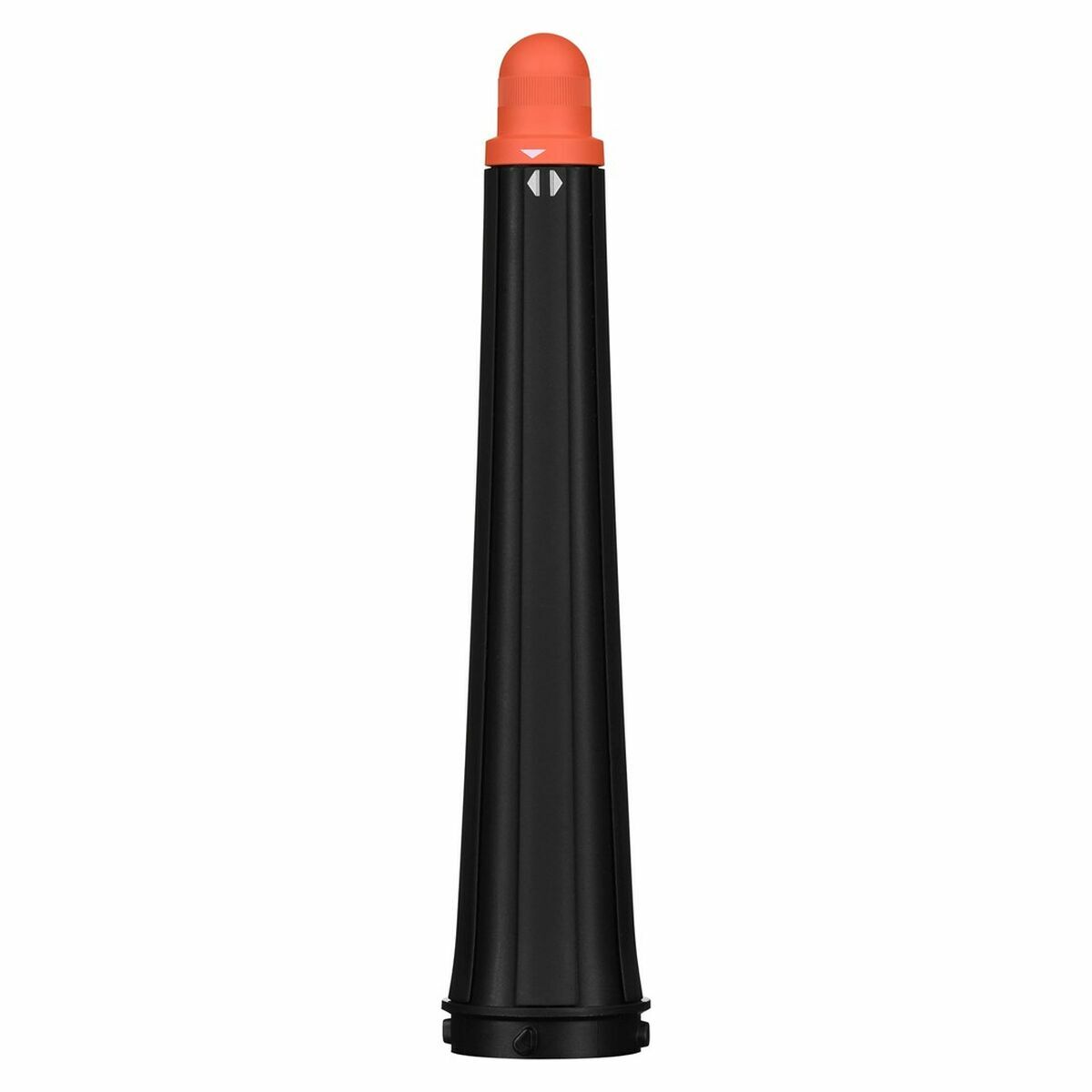 Brosse thermique noire Esprinet 533598-01 avec embout orange, idéale pour un stylisme de coiffure professionnel.
