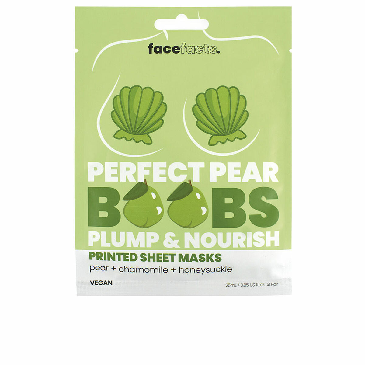 Masque Hydratant Face Facts Perfect Poire Seins Buste 25 ml