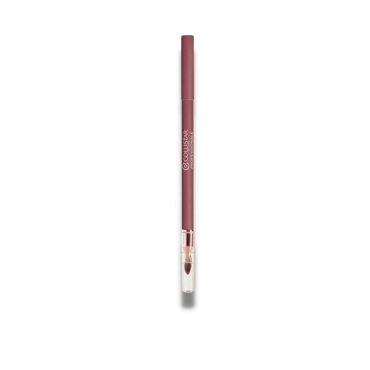 Crayon à lèvres Collistar Professionale en teinte rose, avec applicateur intégré, idéal pour le maquillage de précision.
