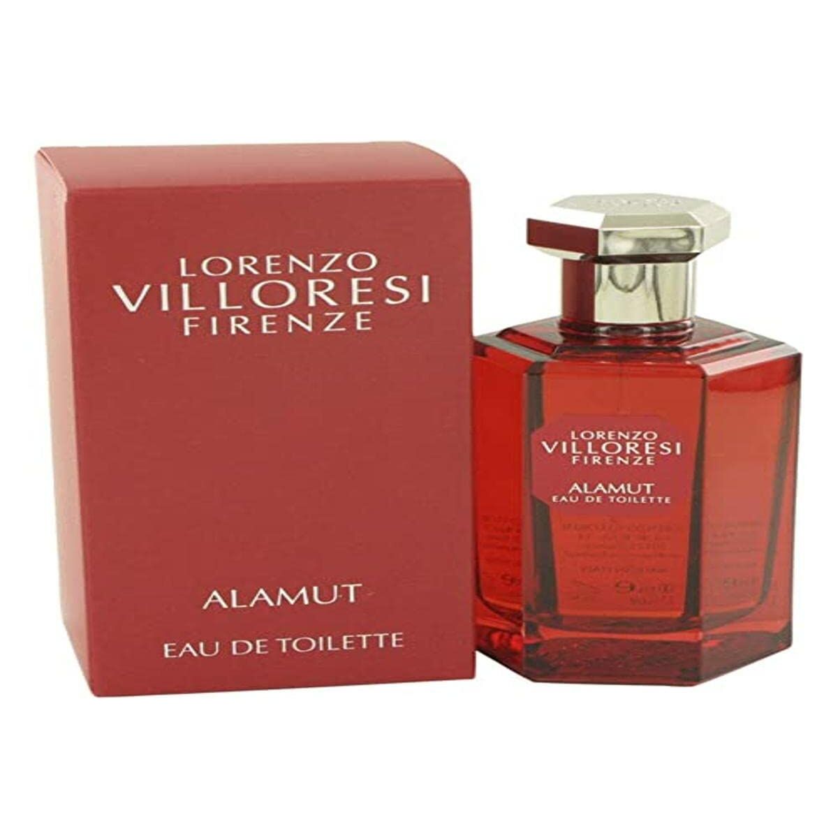 Parfum Femme Lorenzo Villoresi Firenze Alamut 100 ml - Eau de Toilette with red packaging.