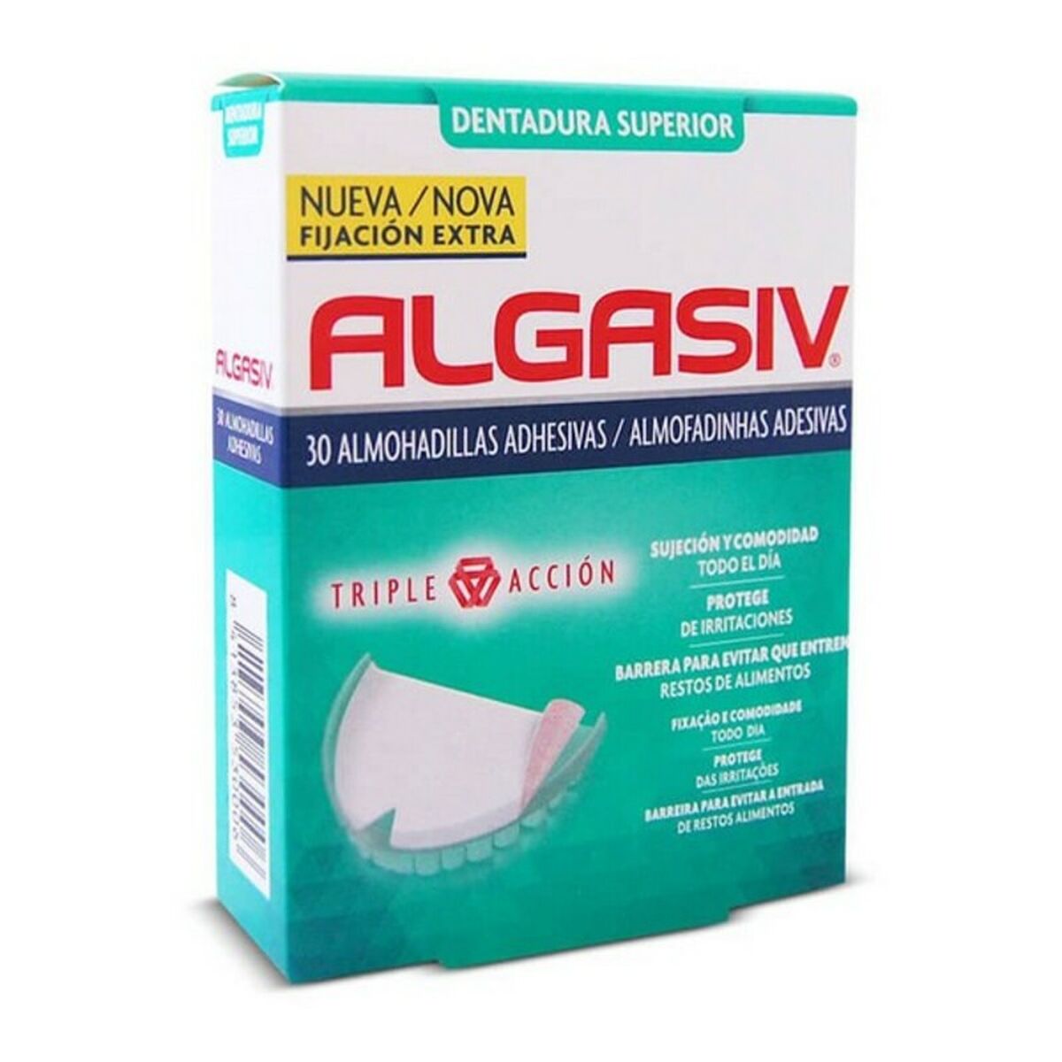 Coussinets adhésifs pour prothèse dentaire Superior Algasiv ALGASIV SUPERIOR (30 uds)