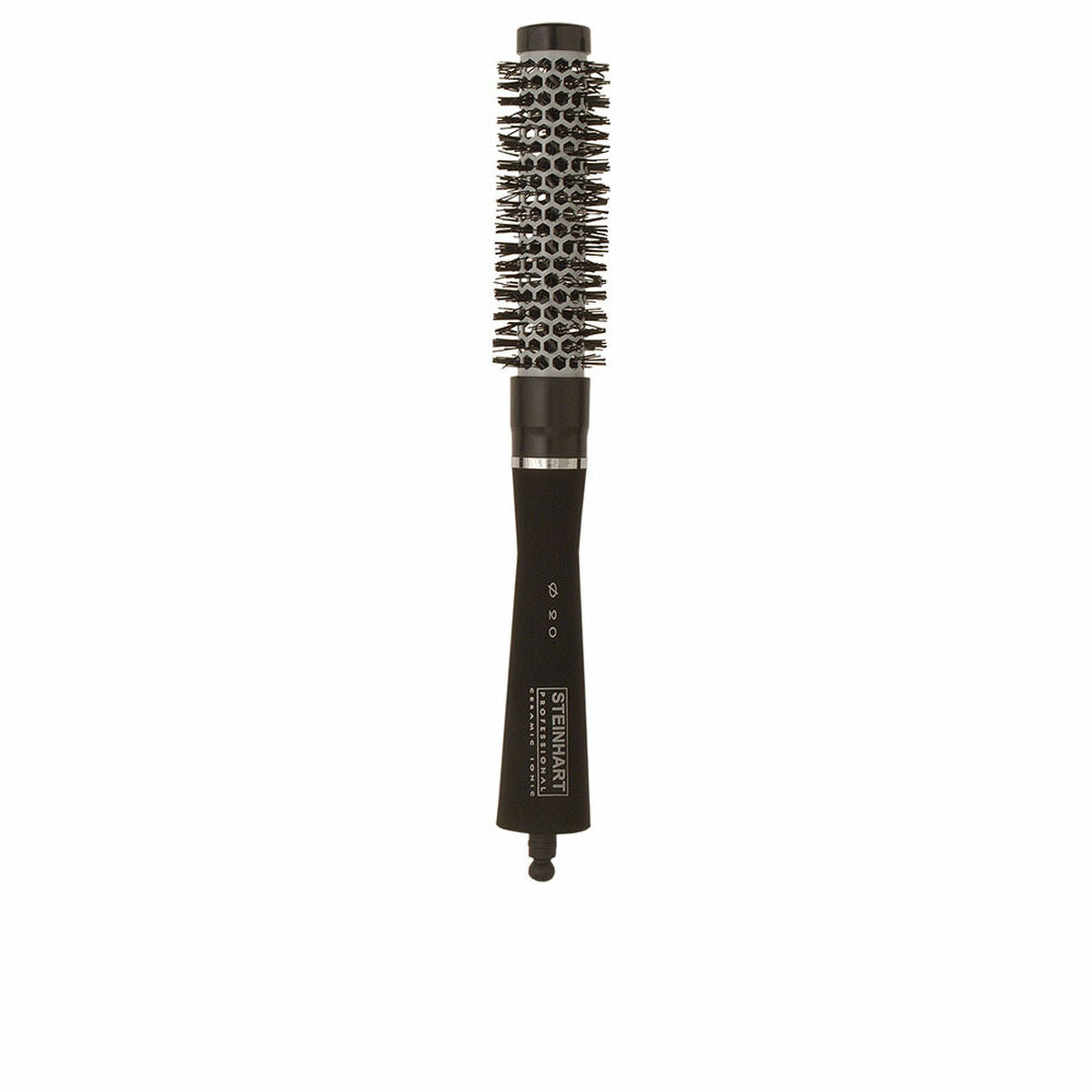 Brosse Thermique Steinhart en noir, accessoire de coiffure 100% authentique pour un relooking réussi.