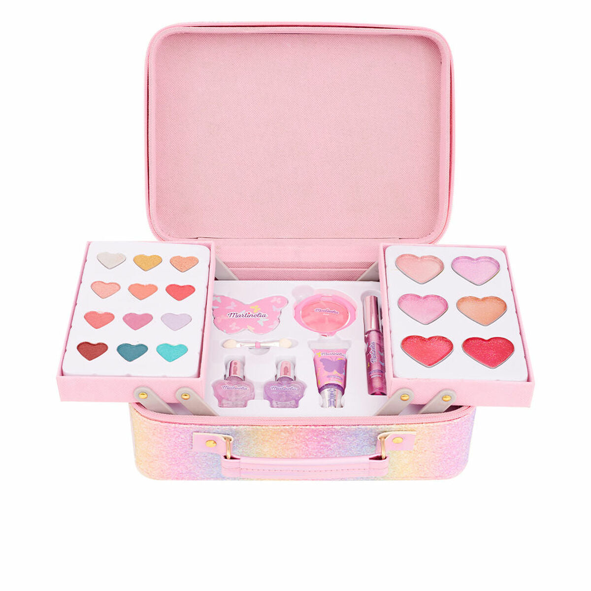 Set de Maquillage Enfant Martinelia Shimmer Wings Butterfly Beauty Case 25 Pièces