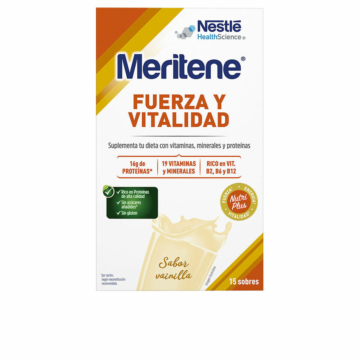 Multi-nutriments Nestlé Meritene 30 g 15 Unités
