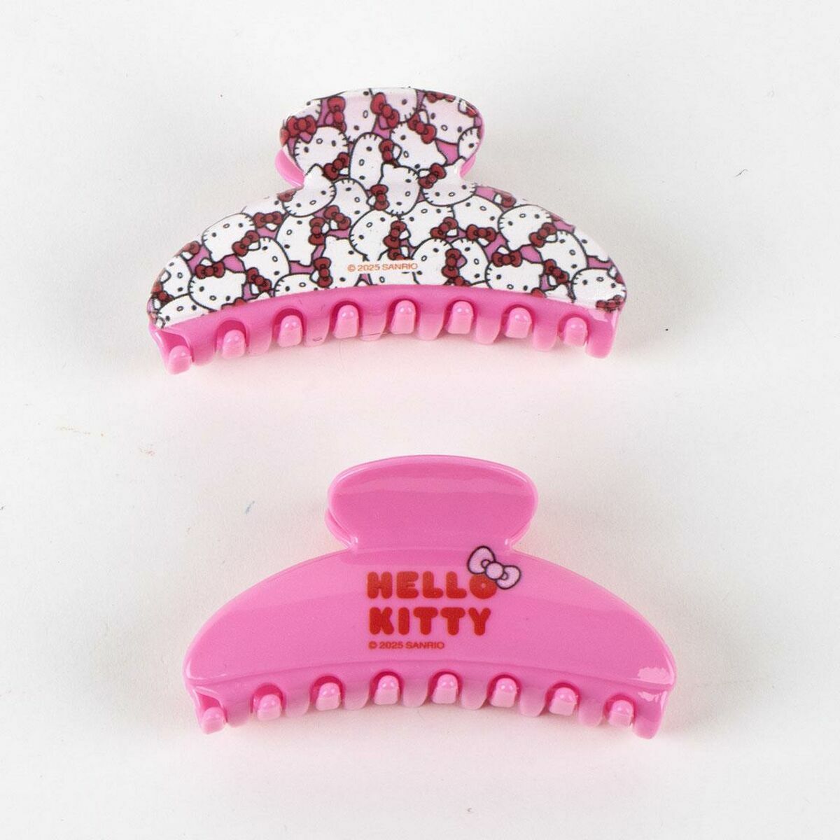 Pinces pour Cheveux Hello Kitty Roses, accessoires authentiques pour rehausser votre look.