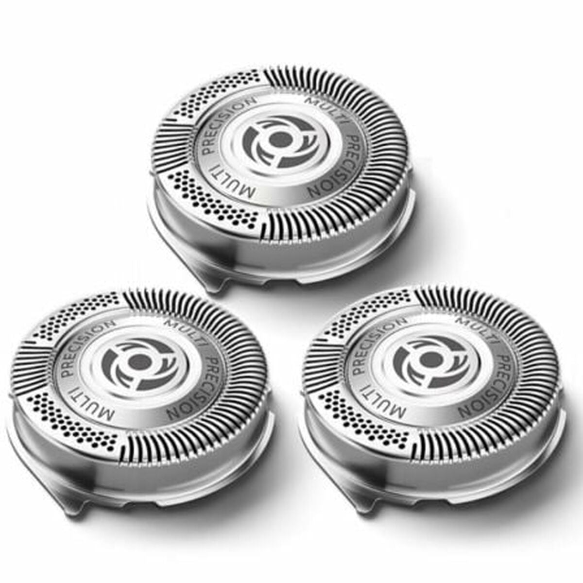 Tête de rasage Philips SH50/50 avec trois lames en acier inoxydable pour un rasage précis et facile.