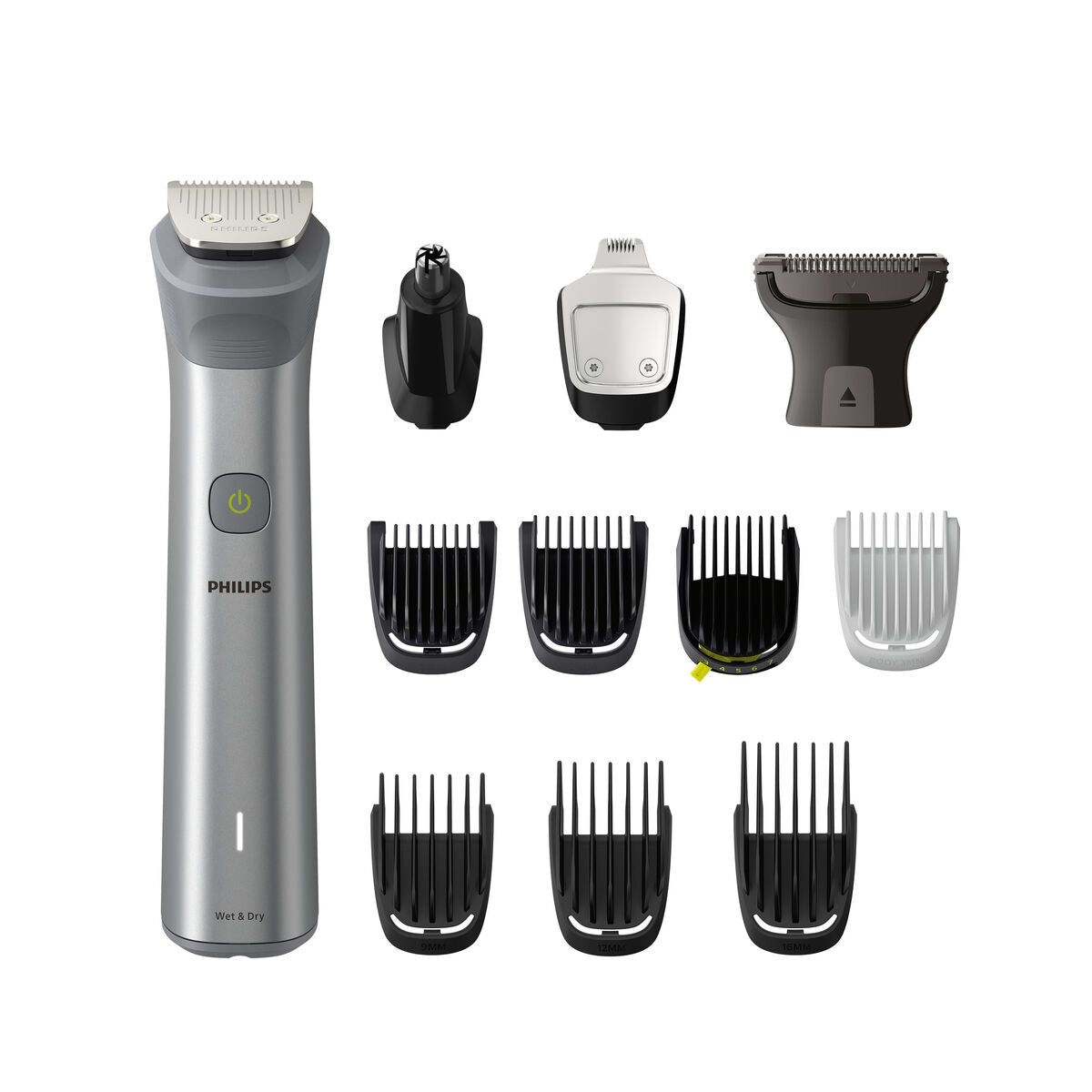 Tondeuse à cheveux Philips MG5940/15 avec accessoires, résistante à l'eau et rechargeable pour toutes les zones du corps.