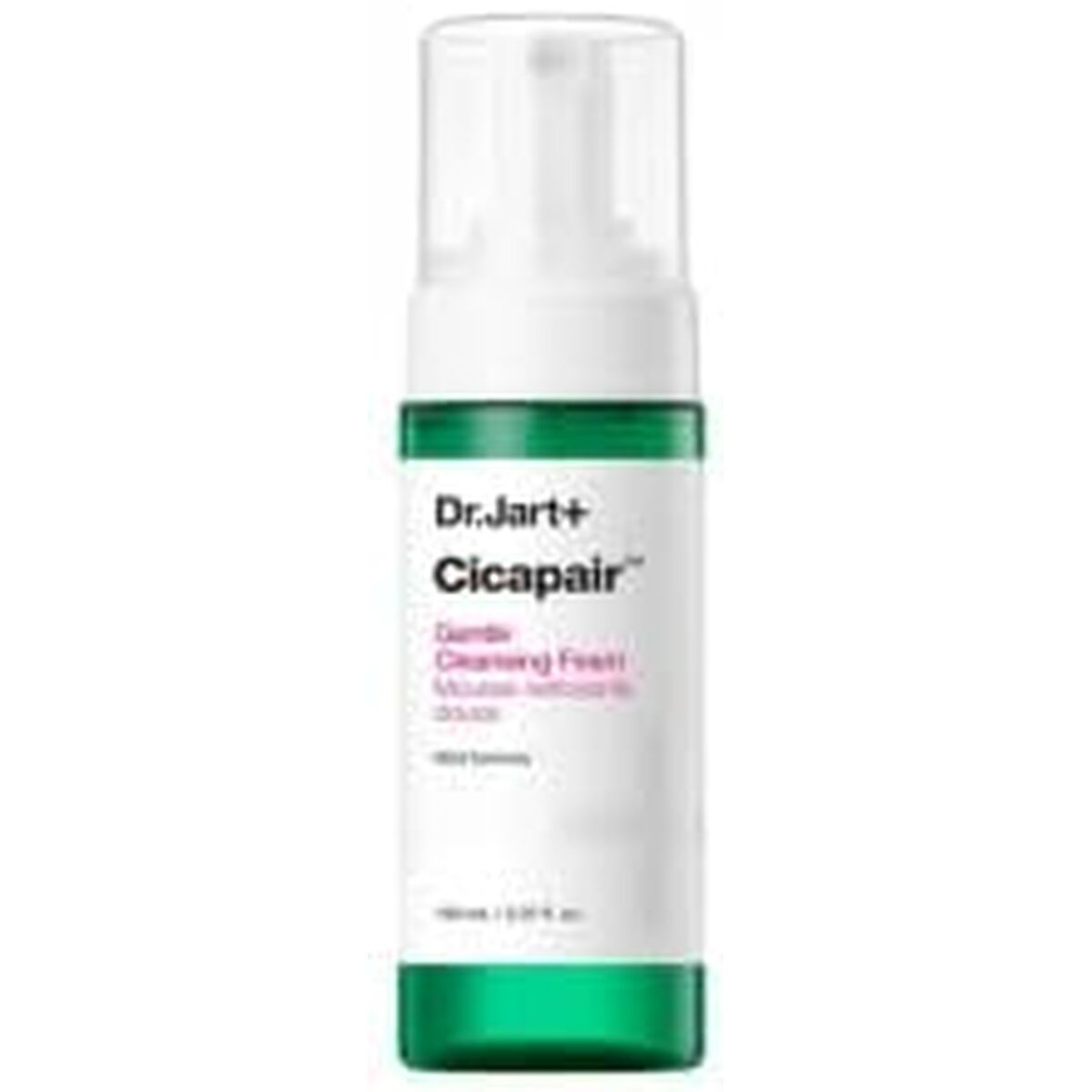 Gel nettoyant visage DR.JART+ CICAPAIR 150 ml pour un nettoyage en profondeur, adapté à tous types de peau.
