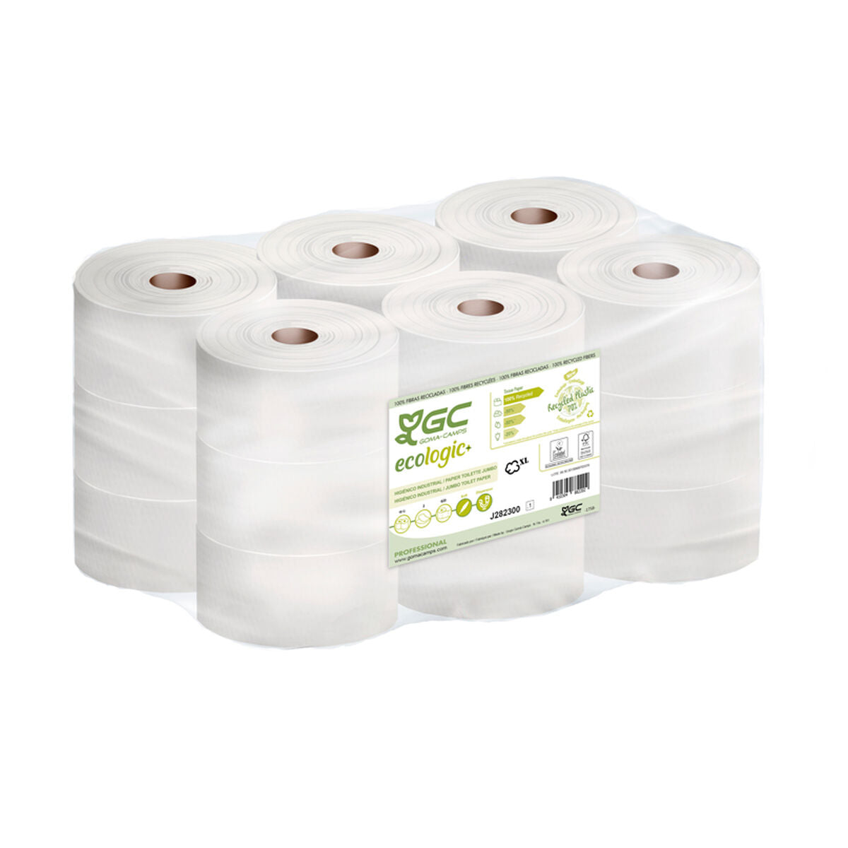 Rouleau de papier toilette GC écologique Ø 17 cm