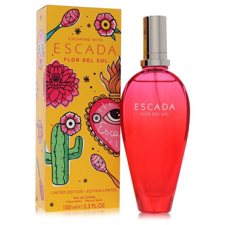 Escada Flor Del Sol Eau De Toilette Spray (Limited Edition) By Escada